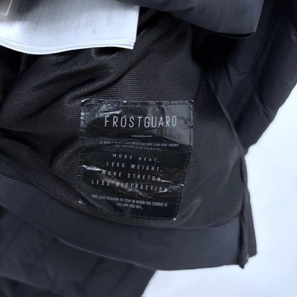 Adidas Frostguard‎ Golf Puffer Vest Men's Large The Open Logo H50988 Duck Down